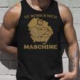 Bodybuilder Training Ich Name Mich Machine Tank Top Geschenke für Ihn