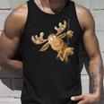 With Cartoon I Elk Wild Animal Motif Tank Top Geschenke für Ihn