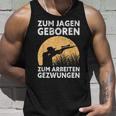 Hunter Zum Jagen Geboren S Tank Top Geschenke für Ihn