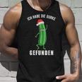 Ich Habe Die Gurke Finden Weihnachtsgurken Sieger Tank Top Geschenke für Ihn