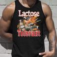 Lactose Tolerance Or Lactose Intolerance Meme Tank Top Geschenke für Ihn