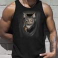 Pocket With Maine Coon Cat Motif Tank Top Geschenke für Ihn