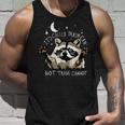 Funny Raccoon Tank Top | Quirky Humor for Animal Lovers Gifts for Him