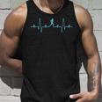 Running With Heartbeat For Runners And Joggers Cool S Tank Top Geschenke für Ihn