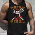 Saying Dad Is On The Grill For Dad On Father's Day Tank Top Geschenke für Ihn