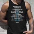 Slogan North Sea North German Basic Law Tank Top Geschenke für Ihn