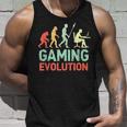 Gaming Evolution Humorideojuego Diciendo Divertido Gamers Camiseta sin mangas Regalos para él