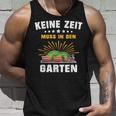 Gartenbahn Steam Train Model Railway Garden Slogan Tank Top Geschenke für Ihn