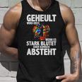 Geheult Erst Wenn Es Stark Blutet Handball Hanballer Tank Top Geschenke für Ihn