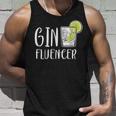 Ginfluencer Cocktail Gin Tonic Juniper Schnapps Alcohol Tank Top Geschenke für Ihn