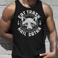 Gothic Raccoon Tank Top - Trash Eater Design for Edgy Style Gifts for Him