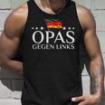Grandpa Against Left Heimatliebe Germany Tank Top Geschenke für Ihn