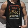 Gravel Bike Rennrad Ride Gravel Cyclocrossintage Retro Tank Top Geschenke für Ihn