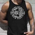 Graz Sturm Football Home Fan Styria Austria Stadium Tank Top Geschenke für Ihn