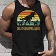 Great Grandpa DinosaurRex Great Grandpasaurus 2 Kids Tank Top Gifts for Him