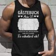 Guest Book My 50Th Birthday Party 50 Years Guest List Tank Top Geschenke für Ihn