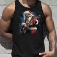 Hab Einen Rock & Roll Christmas Rock Santa Music Lovers Tank Top Geschenke für Ihn