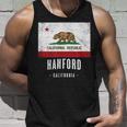 Hanford California Ille Ca Usa Californie Drapeau Débardeur e Cadeaux pour lui