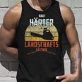 Hard Hardener Landscaper Chainsawintage Tank Top Geschenke für Ihn