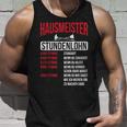 Hausmeister Hourly Wage Haustechnik Janitory Tank Top Geschenke für Ihn