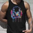 Headphones Music Dj Beatmaker Techno Splash House Music Edm Tank Top Geschenke für Ihn