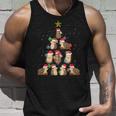 Hedgehog Christmas Animal Xmas Animal Love Pet Tank Top Geschenke für Ihn