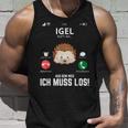 Hedgehog Freak Tank Top Geschenke für Ihn