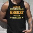 Herbert First Name Name Saying Herbert Tank Top Geschenke für Ihn