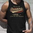 Het Is Een Browne Ding Je Zou Het Niet Begrijpen Tank Top Geschenke für Ihn