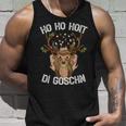 Ho Ho Hoit Di Goschn Weihnachten Ugly Christmas Tank Top Geschenke für Ihn