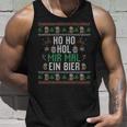 Ho Ho Hol Mir Mal Ein Bier Christmas Tank Top Geschenke für Ihn