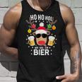 Ho Ho Hol Mir Mal Ein Bier Reindeer Christmas Tank Top Geschenke für Ihn