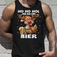 Ho Ho Hol Mir Mal Ein Bier Reindeer Saying Christmas Tank Top Geschenke für Ihn