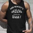 Ich Geh In Den Wald German Texture Forestry Tank Top Geschenke für Ihn