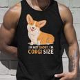 I'm Not Short I'm Corgi Size Dog Tank Top Gifts for Him