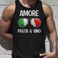 Italia Dialect Italian Amore Pasta &Ino S Tank Top Geschenke für Ihn