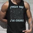 Je Peux Pas J'ai Cours Professeur Mathématiques Equations Débardeur e Cadeaux pour lui