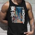 Kawasaki City Retro Japanese Aesthetic Streets Of Kawasaki Tank Top Geschenke für Ihn