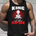 King Of The Spin Edm Dj Music Lover Camiseta sin mangas Regalos para él