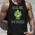 Kiss Me I'm A Princess Frog Tank Top Geschenke für Ihn