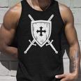 Knight Costume Knight Costume Shield Sword Tank Top Geschenke für Ihn