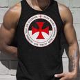 Knights Templar Cross And Seal Knight Tank Top Geschenke für Ihn