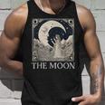 La Carta Del Tarot Luna La Luna Cartas Del Tarot Amantes Del Tarot Camiseta sin mangas Regalos para él