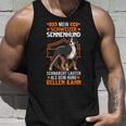 Large Swiss Mountain Dog Snoring Swiss Dog Tank Top Geschenke für Ihn