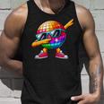 Led 70S Disco Ball Dabbing Sunglasses Nightclub Dance Party Tank Top Geschenke für Ihn