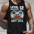 Level 12 Jahre Geburtstags Junge Gamer 2013 Geburtstag Tank Top Geschenke für Ihn