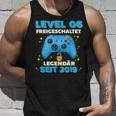 Level 6 Jahre Geburtstags Junge Gamer 2019 Geburtstag Tank Top Geschenke für Ihn