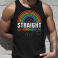 LGBTQ Gay Lesbian Straight Unfortunately Pride Graphic Tank Top Gifts for Him