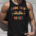 Library Book Fair Vibes Retro Reading Nostalgic Tank Top Gifts for Him