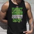 A Life Without Football Football Player Tank Top Geschenke für Ihn